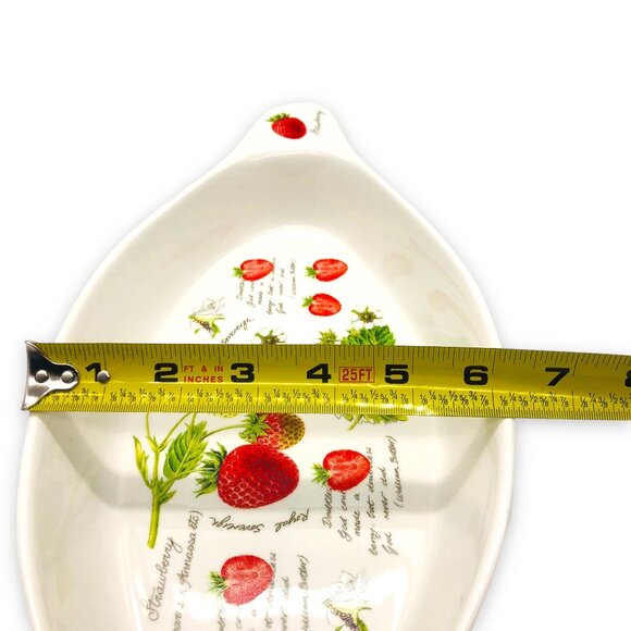 Kent Pottery New Fruit Collection Strawberry Baking Au Gratin Dish Cottagecore - Picture 12 of 12